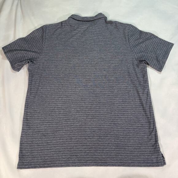 Men’s Vineyard Vines Edgartown Polo Blue Navy Stripes Large - Picture 7 of 8